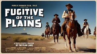 Fugitive of the Plains (1943) – Classic Western Starring Buster Crabbe | Full Movie | Public Domain